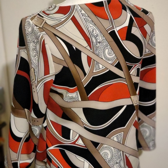 Chico's Pattern Blouse - Picture 3 of 4